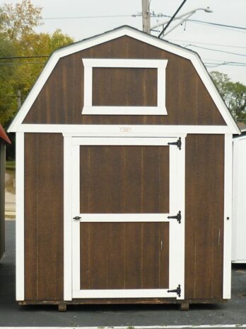 8 x 12 Lofted Barn (Urethane) #4524