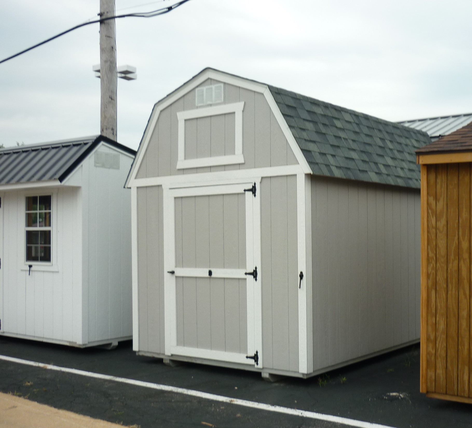 8x12 Lofted Barn Painted #5853 - Image 4