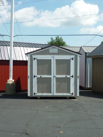 8×12 Painted Utility Shed #8339