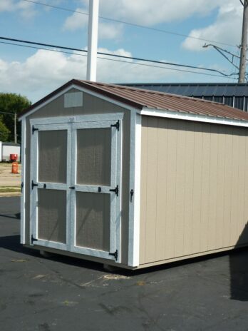 8×12 Painted Utility Shed #8339